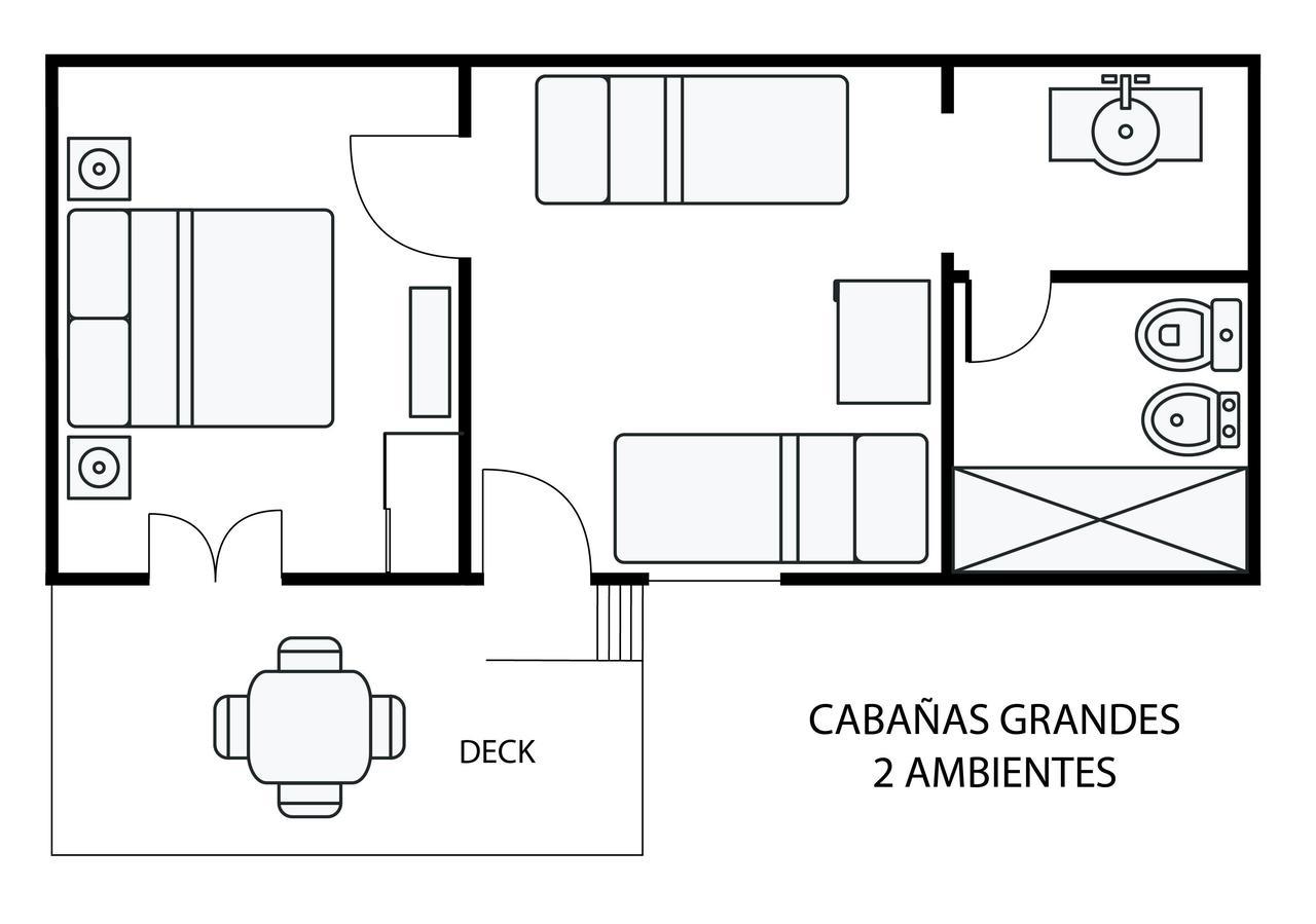 Cabanas Paseo Del Yacaratia Пуэрто-Игуасу Экстерьер фото